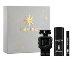 Rinkinys Paco Rabanne Phantom vyrams: kvapusis vanduo Parfum, 100 ml + dezodorantas , 150 ml + kvapusis vanduo EDP, 10 ml