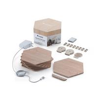 Nanoleaf  | Elements Wood Look Hexagons Starter Kit (7 panels) | Cool White + Warm White | NL52-K-7002HB-7PK | 840102701678