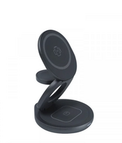 Qualo QMLI-24-18 MagSafe Wireless Charger Station 3-in-1, 24W