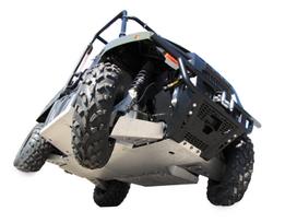 Aliuminė dugno apsauga (pilnas komplektas) – Polaris Ranger 400 / EV