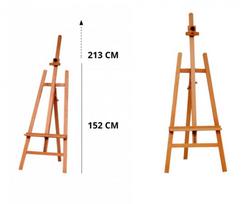 Molbertas reguliuojamas Artix 57x68x152-213 cm