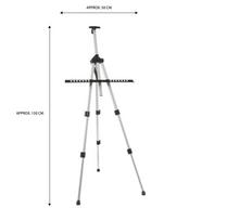 Molbertas NASSAU sulankstomas, aliumininis 84cm
