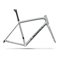 S-Works Aethos 2 rėmas | Gloss Silver Blurred Impasto - Black Pearl