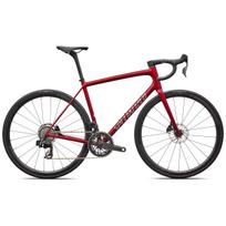 Specialized Aethos 2 Pro plento dviratis | SRAM Force AXS | Gloss Red Sky - Chrome