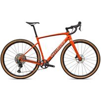 Specialized Diverge 4 Sport Carbon Gravel dviratis | Deep Orange - Dune White