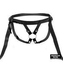 Strap-on dirželiai Velvet Kiss, juodas