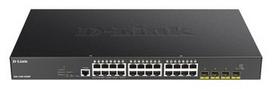 D-LINK DGS-1250-28XMP Switch 24GE PoE+ 4SFP+