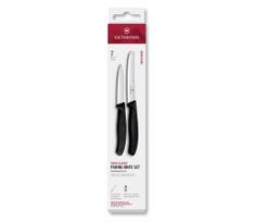 Victorinox - Daržovių peilių rinkinys SWISS CLASSIC, 2 vnt., juodas