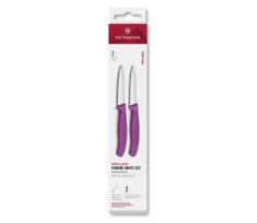 Victorinox - SWISS CLASSIC daržovių peilių rinkinys 8 cm, 2 vnt., violetinė