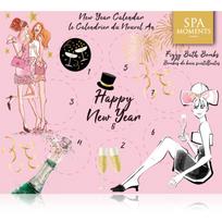Spa Moments Happy New Year Sparkling Bath Bombs naujųjų metų kalendorius