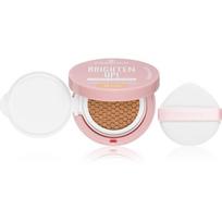 essence BRIGHTEN UP! Cushion Foundation makiažo pagrindas kempinėlėje atspalvis 03 Beige 12 g
