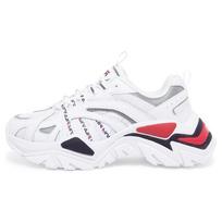 FILA Electrove Odiniai Retro Patogūs Universalūs Žemi Tėčio Batai Moteriški Kedai Balti Raudoni Juodi 5RM01250-125 38