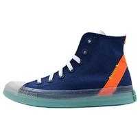 Converse Chuck Taylor All Star Sezoniniai Patogūs Universalūs Kasdieniai Mados Aukšto Viršaus Drobės Batai Unisex Balti, Mėlyni ir Oranžiniai 35
