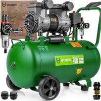 Oro kompresorius Wuber, 50 l, 1500 W, 250 l/min, 8 bar, 2 cilindrai