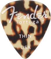 Mediatorių komplektas Fender Tortuga 351 Thin 6PCS