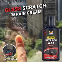 30-Second Car Glass Scratch Repair - Nano Material UV & Heat Resistant, High-Grade Formula Removes Scratches & Prevents Further