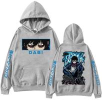 Anime Mano Herojų Akademija Dabi Hoodis Harajuku Megztinis Viršutiniai Drabužiai Vyras Moteris Džemperis Gerbėjų Dovana S