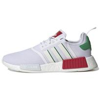 adidas NMD_R1 Balti Raudoni Žali Vyriški Sportbačiai Debesies Baltumo Off-White HQ1434 40⅔