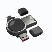 USB Type C prievadas Magnetinis laikrodžio belaidis įkroviklis, skirtas Apple Watch 10-2 SE arba Samsung Galaxy Watch 7/6/5/4/3/2, greito įkrovimo stovas