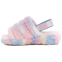 UGG Fluff Yeah Šlepetės Cali Collage Madingos Patogios Šlepetės Moteriškos Šlepetės Vaivorykštė 1120070-PSTR 36