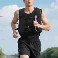 Bėgikų liemenė, lengvas kuprinė dviračių sportui ir žygiams pilka spalva