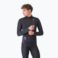 Vyriška dviračių striukė Castelli Entrata 2 light black/dark gray