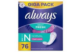 Higieniniai įklotai Always Daily Fresh & Protect, 76 vnt