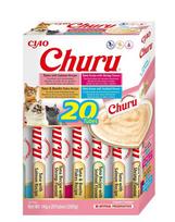 INABA Churu Variety Seafood jūros gėrybės katėms multibox 20x14 g (280 g)