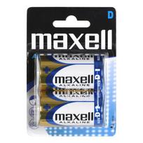 MAXELL šarminės LR20 baterijos 2 vnt.