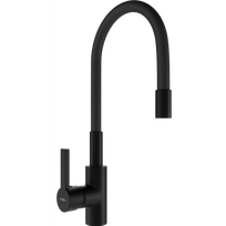 Mexen Flex virtuvinis maišytuvas, juodas - 670900-70