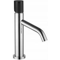 Mexen Rumba One praustuvas čiaupas, chromuotas/juodas - 73501-07