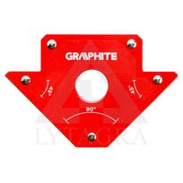 Magnetinis suvirinimo kampas GRAPHITE 45"/90" 56H902