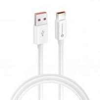 PTC Forcell Cable USB  A Male to Type-C Male, 60W White, 1.0m,  C336