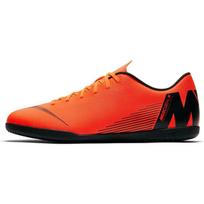 Nike Mercurial Vapor 12 Club Salės futbolo bateliai Vyriški sportbačiai Juodi Oranžiniai AH7385-810 45