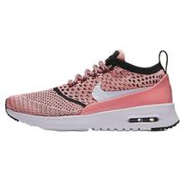 Nike  Air Max Thea Ultra Flyknit Bright Melon Women Sneakers Pink White-Black 881175-800 39