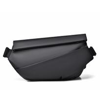Trendy Water-proof Men's Motorcycle Crossbody Bag Chest Bag Multifunctional Chest Bag Magnetic Suction Multi-component Bag He is a size 12. juoda