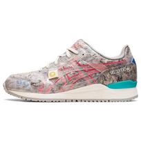 mita x ASICS Gel Lyte 3 OG Perdirbto Veltinio Unisex Sportbačiai Pilki Oyster-Grey Diva-Pink 1201A731-020 39