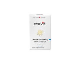 SwissOvit OMEGA-3 TG 600 mg žuvų taukai, 30 kapsulių
