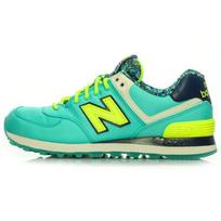 New Balance 574 Luau Pack Moteriški sportbačiai Mėlyni Geltoni WL574ILA 38