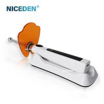 NICEDEN 1S dantų kietinimo lempa Belaidė LED kietinimo lempa, maksimali 2400 mW/cm² Dantų LED lempa, šviesai kietinanti