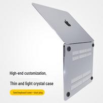 Itin plonas permatomas apsauginis dėklas MacBook Air 13,6 colio (M2/M3/M4) New Air 13.6 (A3240/3113/2681)