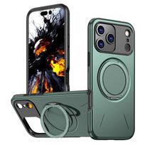 360° Magnetic Bracket TPU Case For iPhone 17 Air 12 13 14 15 16 17 Pro Max Plus For Magsafe Shockproof Stand Holder Cover Funda iPhone 15