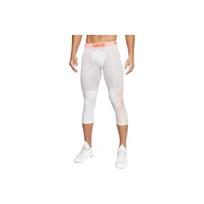 Nike Moisture-Wicking Quick-Dry 3/4 treniruočių tamprės vyrams, baltos, CT2926-100 S