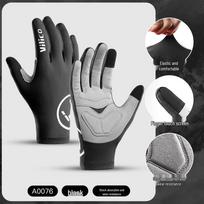 Vilico Spring/Summer Full-Finger Cycling Gloves: Anti-Slip, Wear-Resistant, Breathable, Shock-Absorbing, Touchscreen Compatible. Extra Large juoda