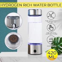 420ML 1L Portable Hydrogens Water Generator Bottle Alkaline Maker Recharge for Pure Hydrogen-rich Water Filter Electrolysis New
