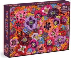 Bees in the Poppies 1000 Piece Puzzle