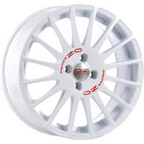 Ratlankis OZ RACING Superturismo WRC R16x7 4x108 ET 25 CB 65.1 (Race White Red Lettering) (635 kg)