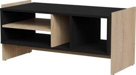 Cama Meble Lovos baldai Lova PORTO suolas/stalas 100x50x46 ąžuolas/juodas