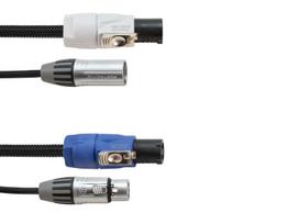 Kombinuotas kabelis Eurolite DMX P-Con/3-pin XLR, 3m