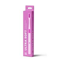 WOOM Ultra Soft Pink dantų šepetėlis